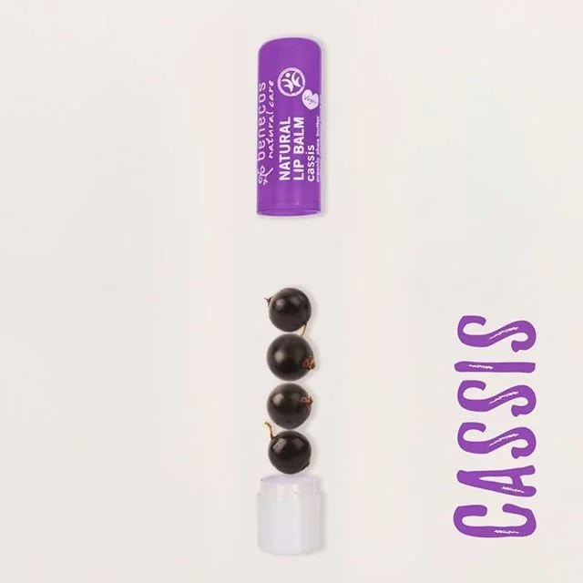 Vegan Blackcurrant Lip Balm 4.7g - Benecos - Lip Balms - Benecos
