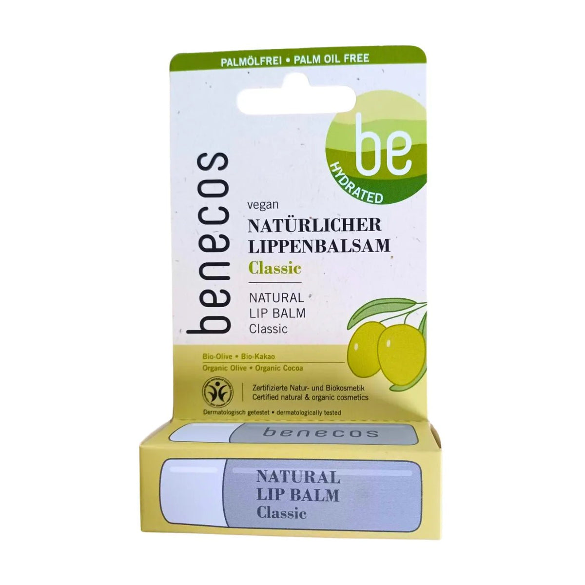 Vegan Classic Lip Balm 4.7g - Benecos - Lip Balms - Benecos