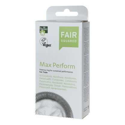 Vegan Condoms Max Perform 8 pieces - Fair Squared - Vegan Condoms - Eco Natural Products