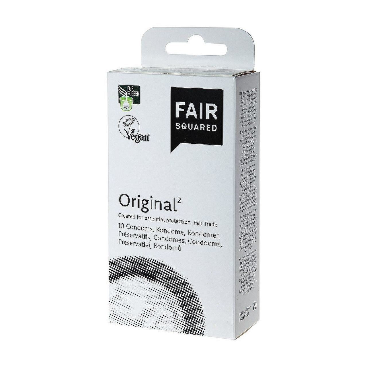 Vegan Condoms Original 10 pack - Fair Squared - Condoms - Eco Natural Products