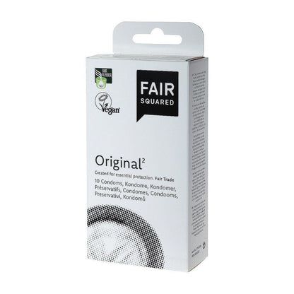 Vegan Condoms Original 10 pack - Fair Squared - Condoms - Eco Natural Products