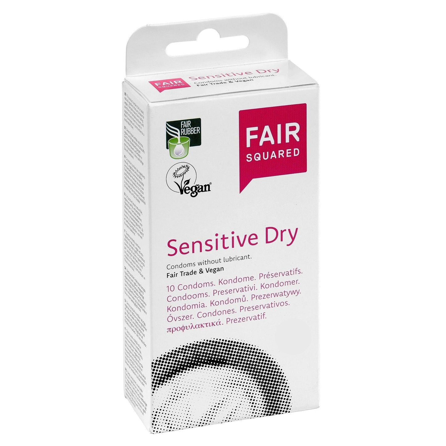 Vegan Condoms Sensitive Dry 10 pack - Fair Squared - Condoms - Eco Natural Products