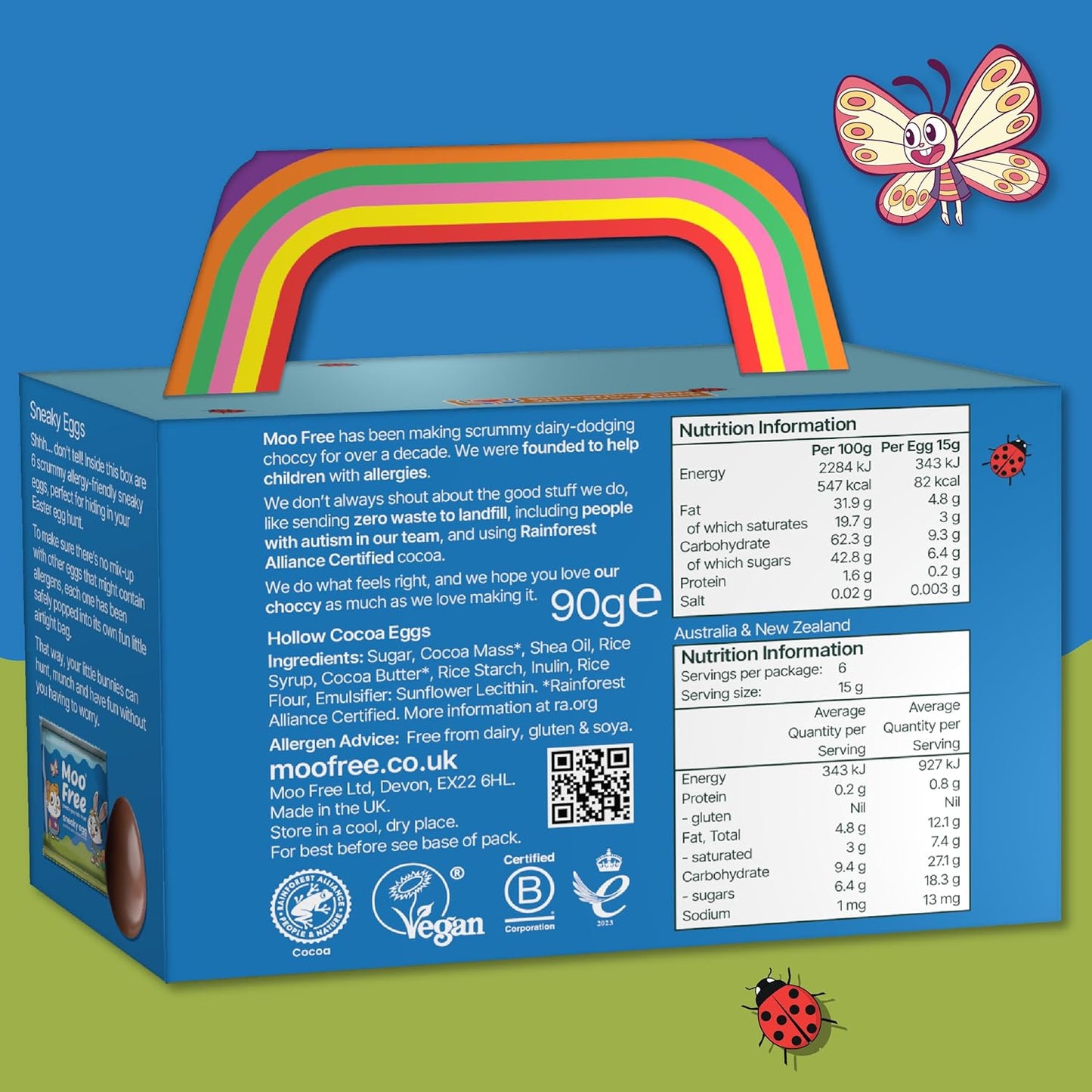 Vegan Easter Egg Hunt Kit 100g - Moo Free - Chocolates - Moo Free