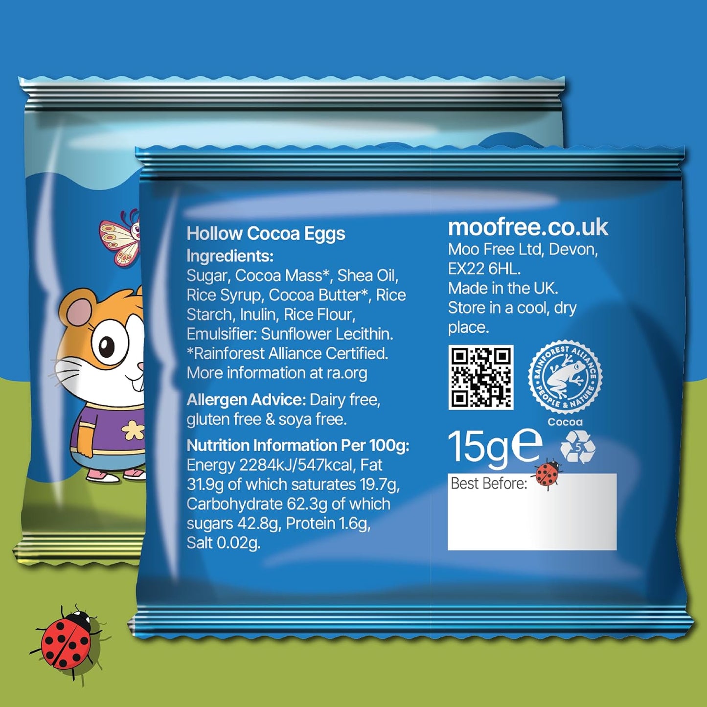 Vegan Easter Egg Hunt Kit 100g - Moo Free - Chocolates - Moo Free