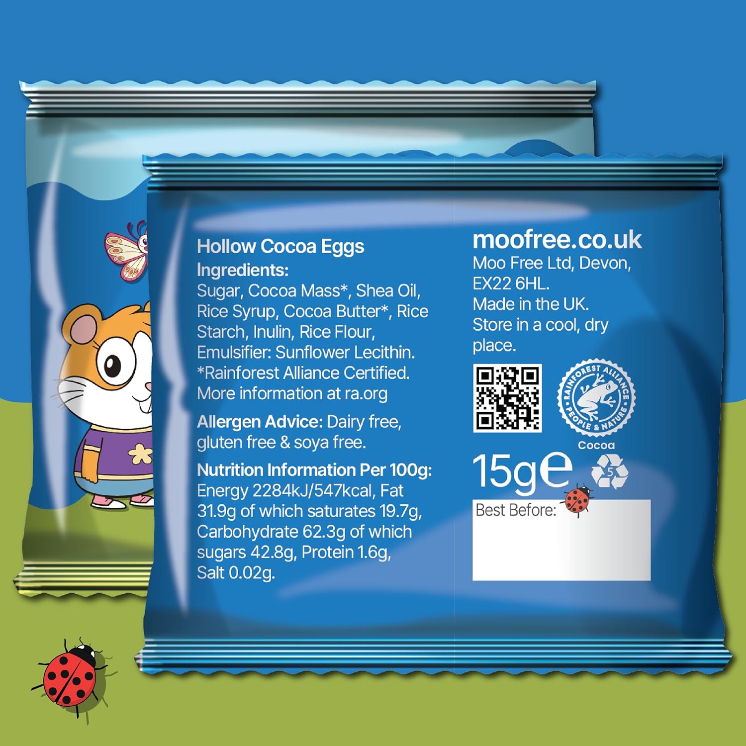 Vegan Easter Egg Hunt Kit 100g - Moo Free - Chocolates - Moo Free