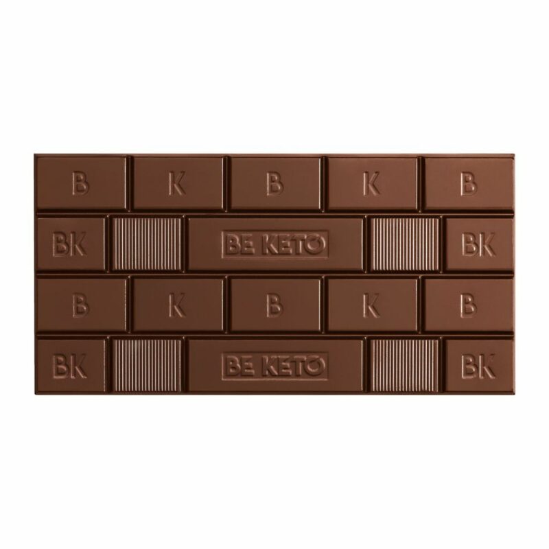 Vegan Keto Chocolate MCT Caramelized Hazelnut 80g - Be Keto - Chocolate Bar - Be Keto
