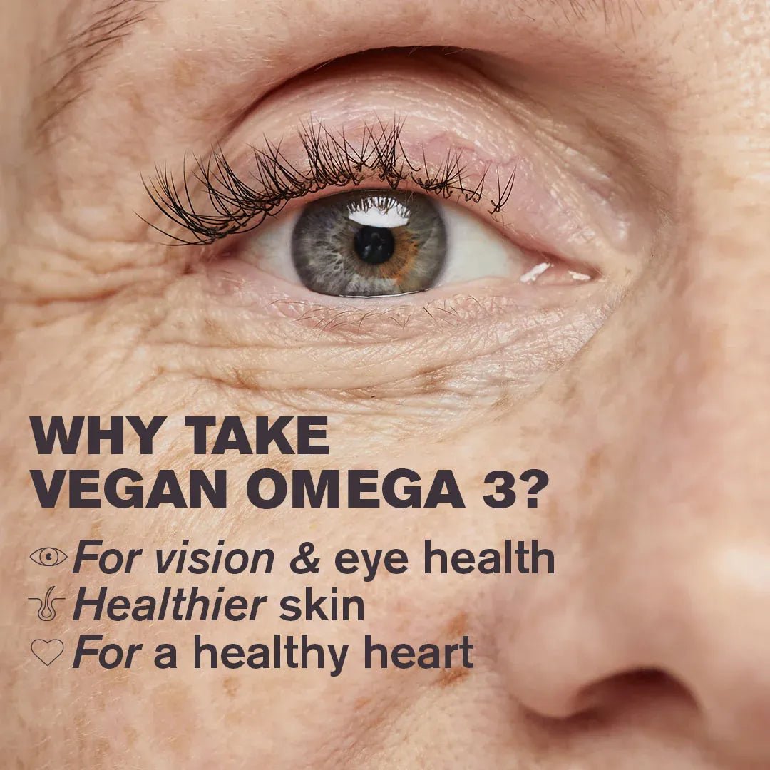 Vegan Omega 3 300mg DHA 60 Softgels - Dr Vegan - Amino Acids - Dr Vegan