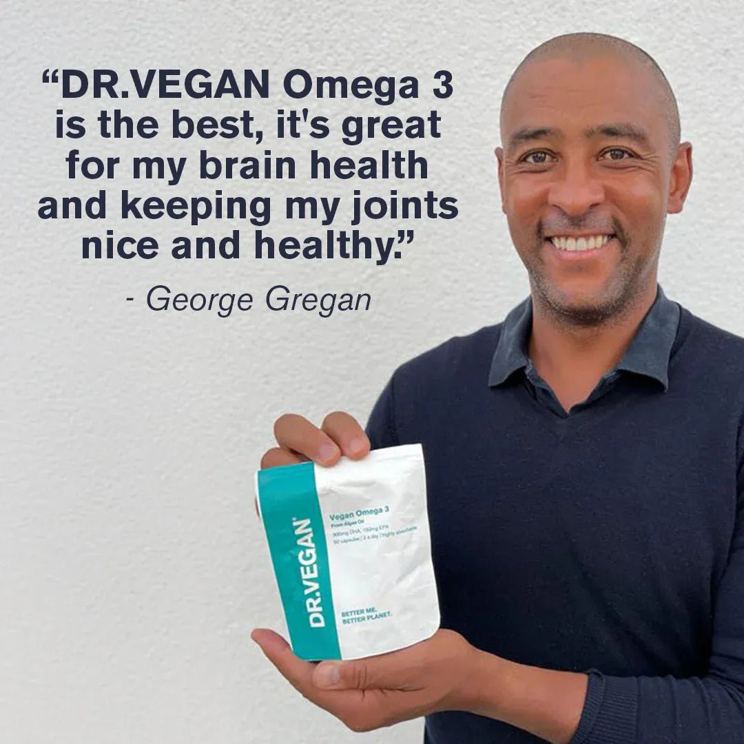 Vegan Omega 3 300mg DHA 60 Softgels - Dr Vegan - Amino Acids - Dr Vegan