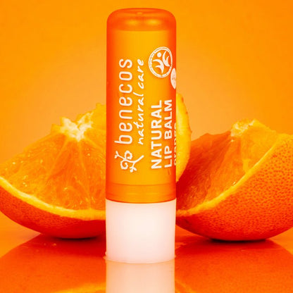 Vegan Orange Lip Balm 4.7g - Benecos - Lip Balms - Benecos