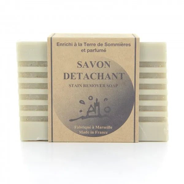 Vegan Stain Remover Laundry Bar Terre de Sommières 300g - Savons.com / Foufour Entreprise - Laundry Soap - Savons.com / Foufour Entreprise
