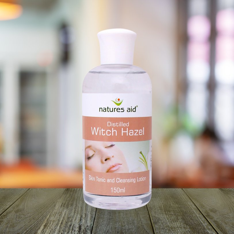 Vegan Witch Hazel Oil 150ml - Natures Aid - Skin Tonic And Cleansing Lotion - Eco Natural Products