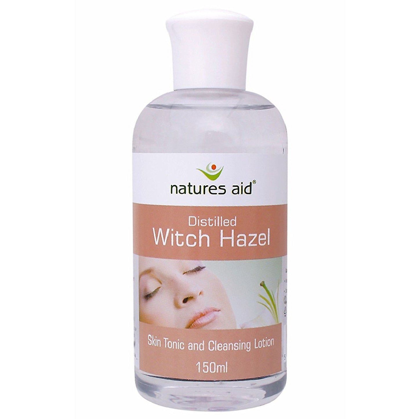 Vegan Witch Hazel Oil 150ml - Natures Aid - Skin Tonic And Cleansing Lotion - Eco Natural Products