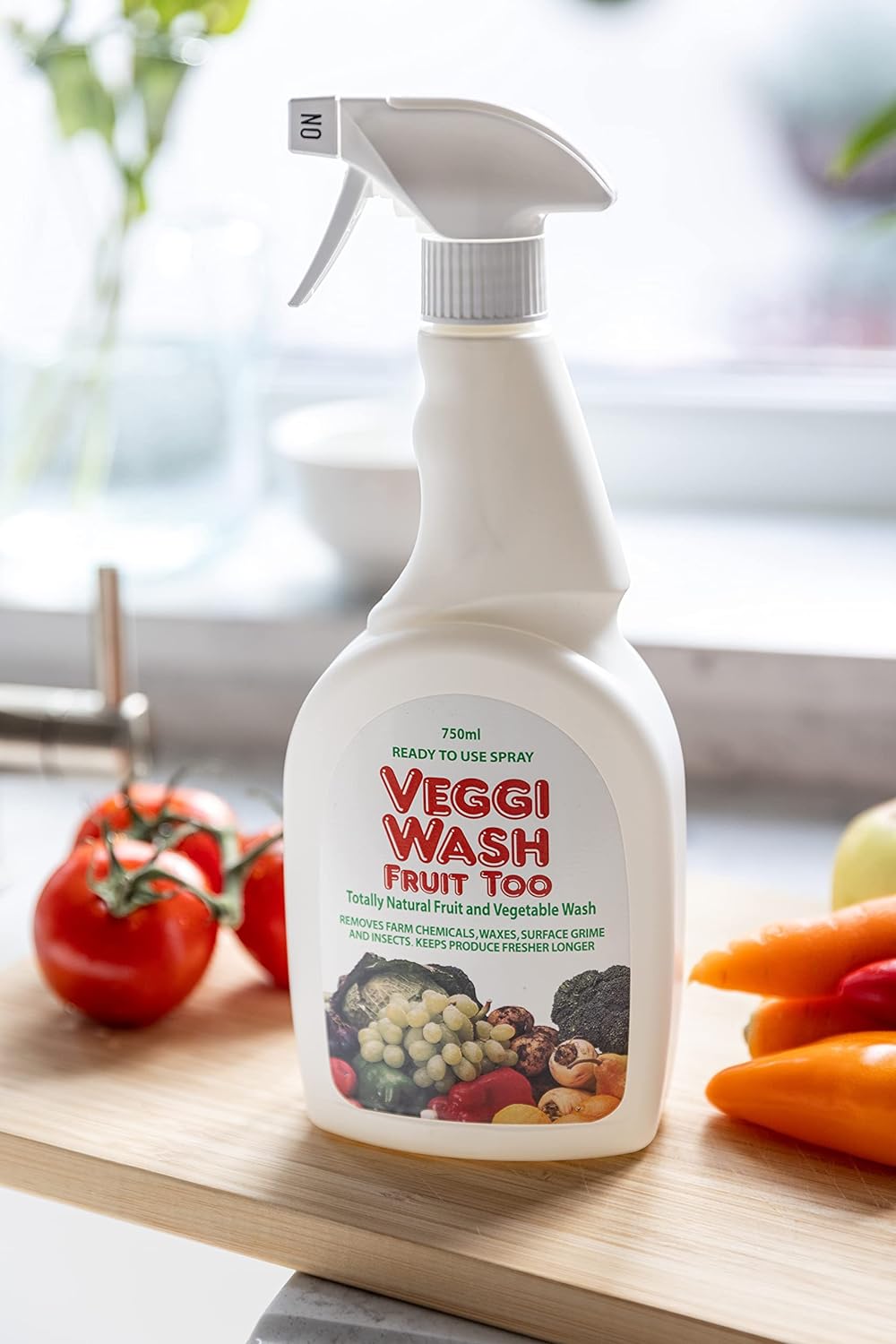 Veggi - Wash Ready to Use Spray 600ml - Veggi - Wash - Vegetable Wash - Eco Natural Products