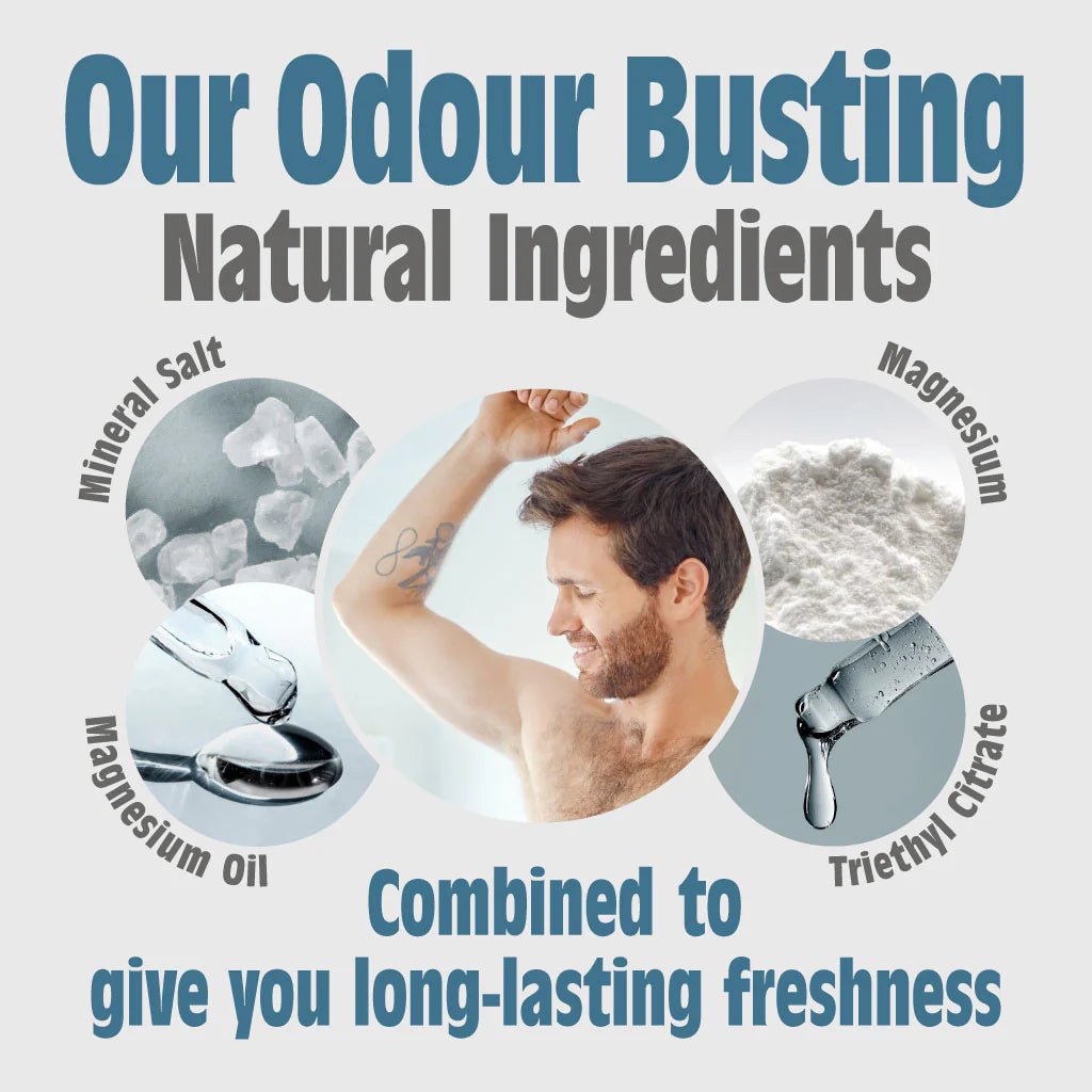 Vetiver & Citrus Natural Deodorant Spray 100ml - Salt Of the Earth - Deodorants - Eco Natural Products