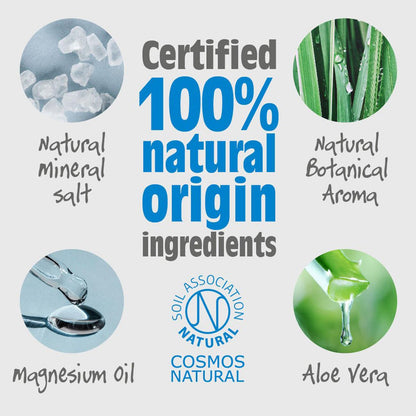 Vetiver & Citrus Roll - On Refill Deodorant 525ml - Salt Of the Earth - Deodorant - Eco Natural Products