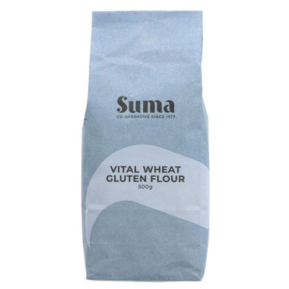 Vital Wheat Gluten Flour 500g - Suma - Baking - Eco Natural Products