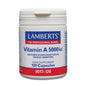 Vitamin A 5000iu 120 Caps BBE 30.11.2025 - Lamberts - Single Vitamins - Lamberts