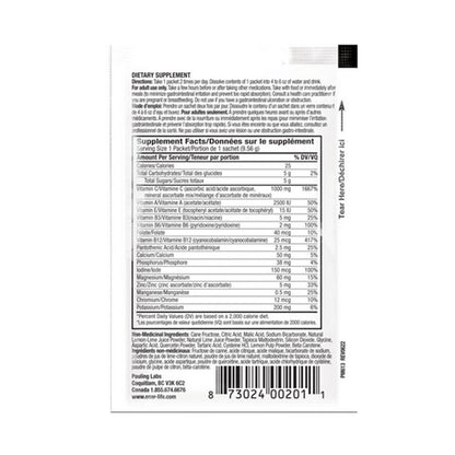 Vitamin C 1000mg Lemon Lime 30 Sachets - Ener - C - Multivitamins - Eco Natural Products