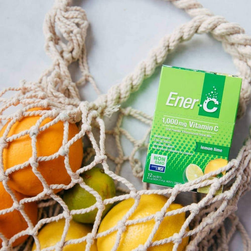 Vitamin C 1000mg Lemon Lime 30 Sachets [BLACK FRIDAY] - Eco Natural Products - Ener - C - Multivitamins