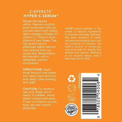 Vitamin C Effects Serum 30ml - Jason - Face Serum - Eco Natural Products