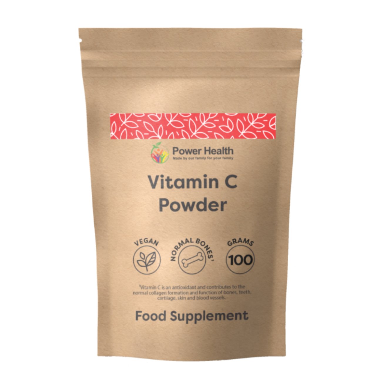 Vitamin C Powder 100g [BLACK FRIDAY] - Eco Natural Products - Power Health - Food Supplement