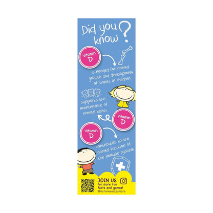 Vitamin D3 400iu Drops for Infants & Children Healthy Teeth & Bones 50ml - Natures Aid - Vitamins & Supplements - Eco Natural Products