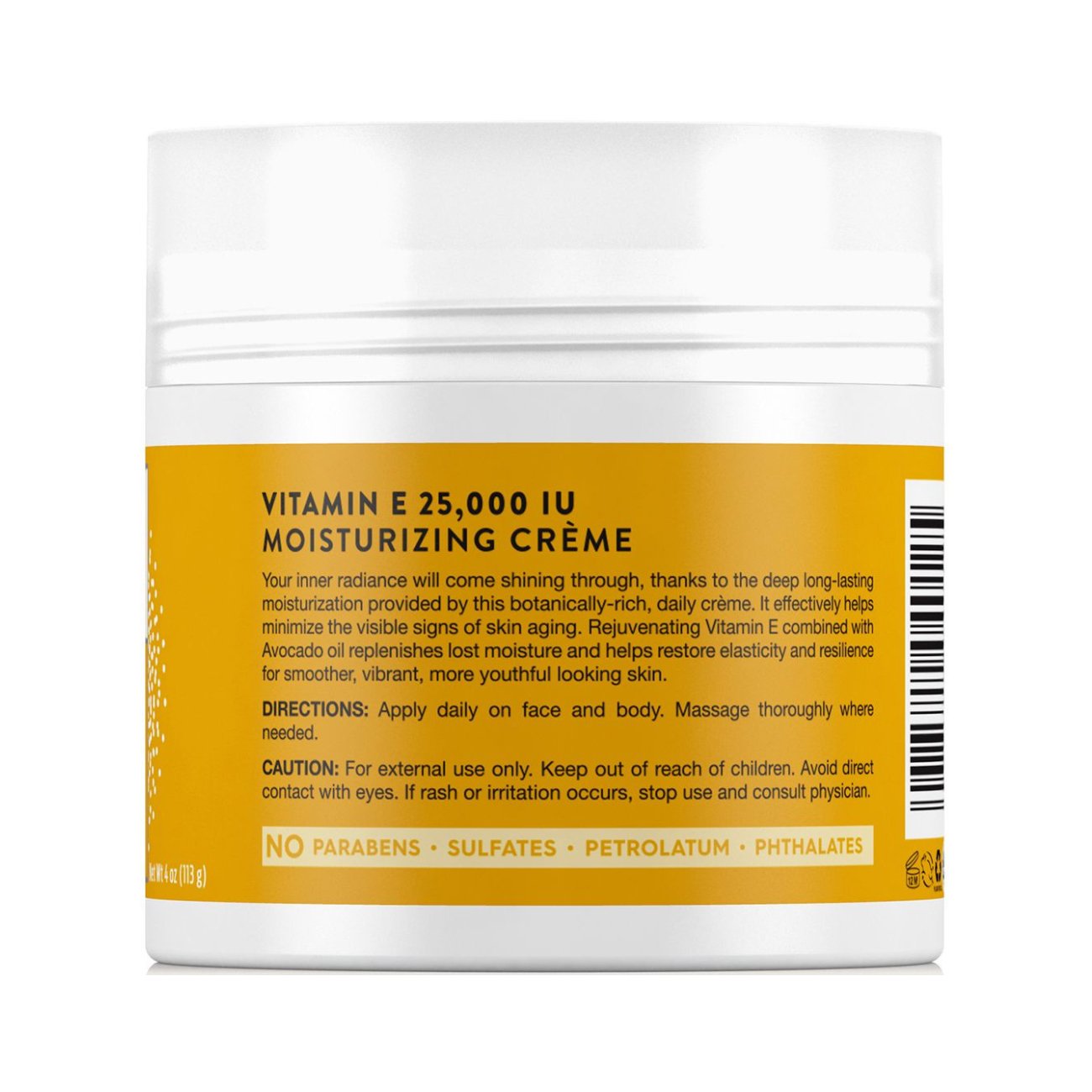 Vitamin E Cream 25000IU 113g - Jason - Skin Cream - Eco Natural Products