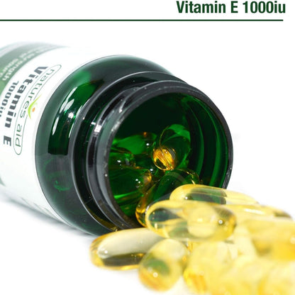 Vitamin E High Strength 1000iu 30 softgels - Natures Aid - Vitamins & Supplements - Eco Natural Products