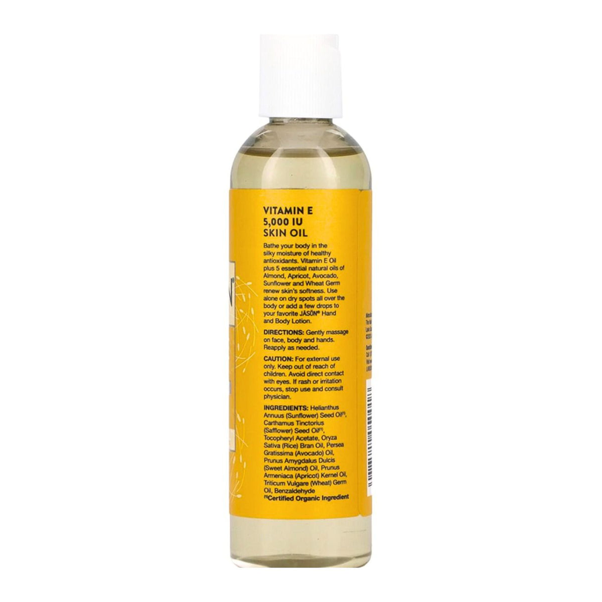 Vitamin E Skincare Oil 5000IU 120ml - Jason - Body Oil - Eco Natural Products