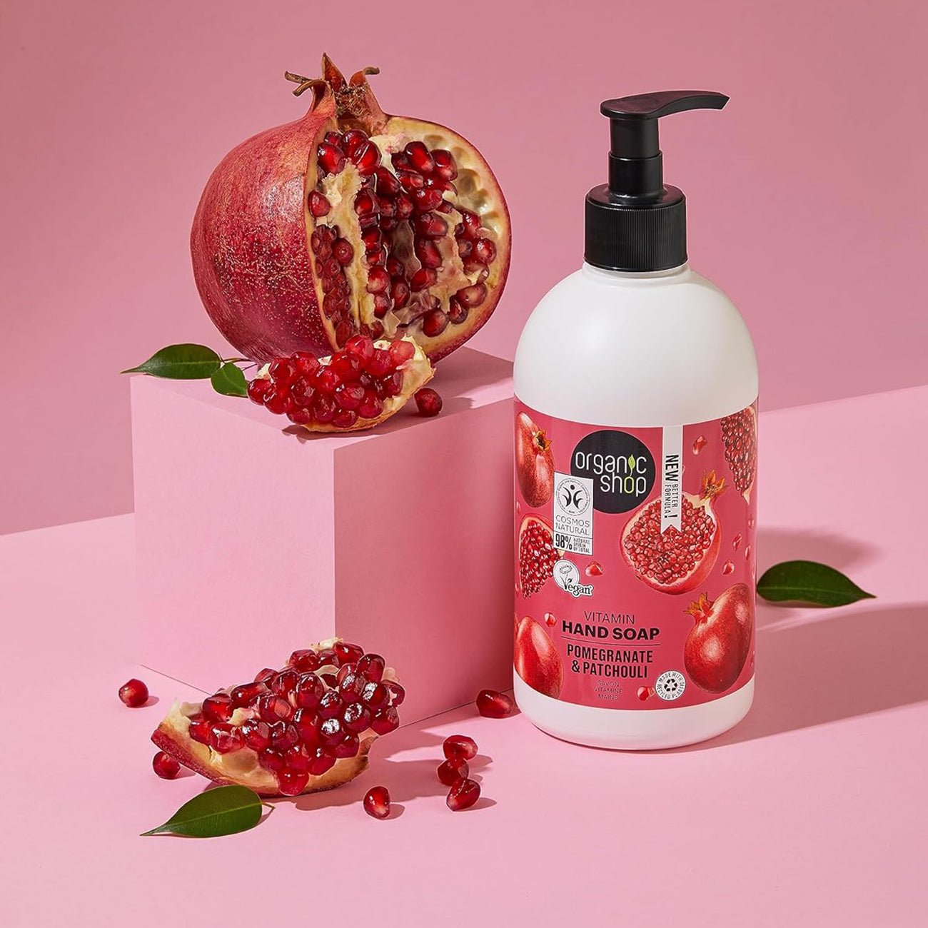 Vitamin Hand Soap Pomegranate & Patchouli 500ml [BLACK FRIDAY] - Eco Natural Products - Organic Shop - Hand Soap