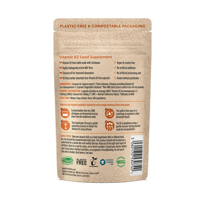 Vitamin K2 30 Capsules - Together Health - Food Supplement - Eco Natural Products