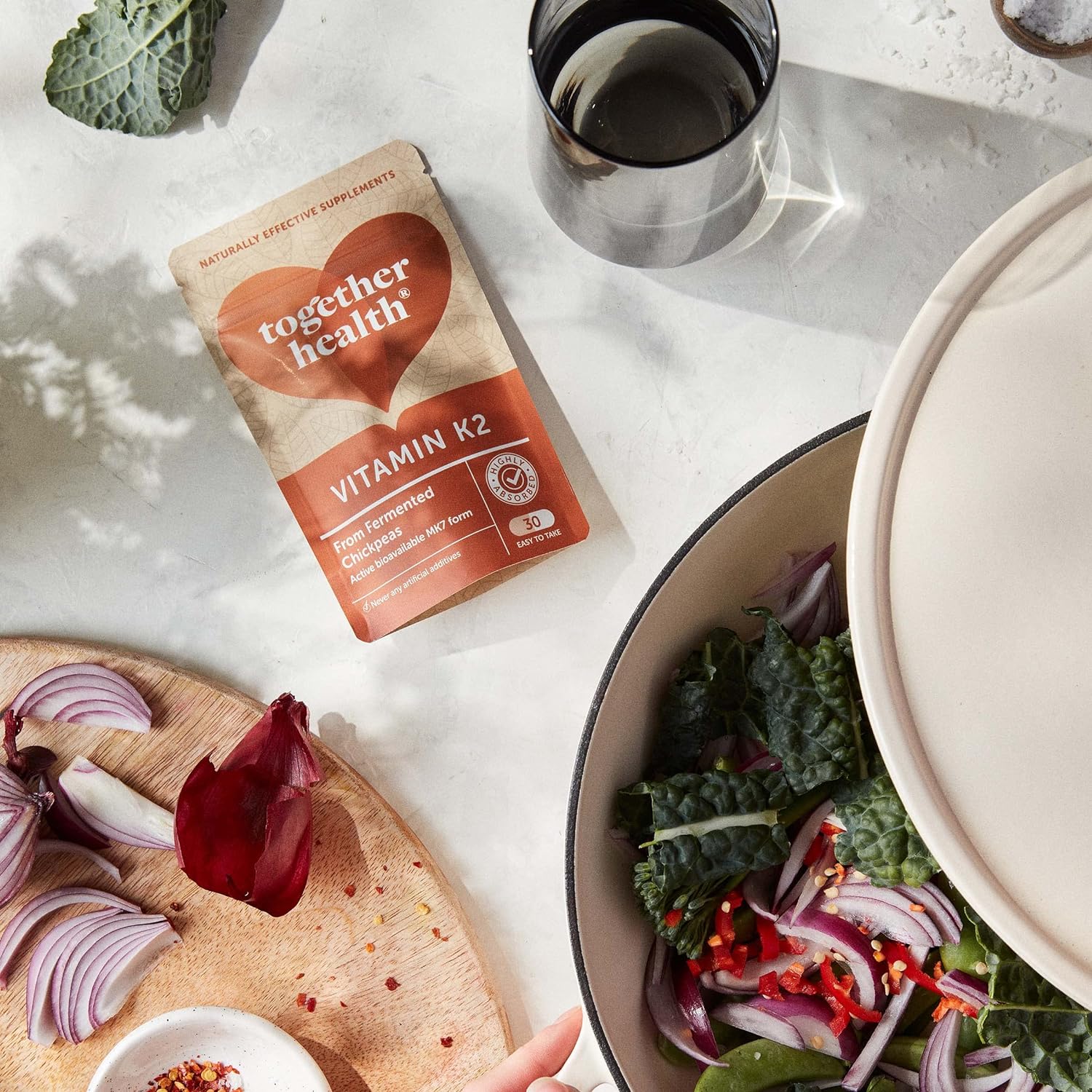 Vitamin K2 30 Capsules - Together Health - Food Supplement - Eco Natural Products