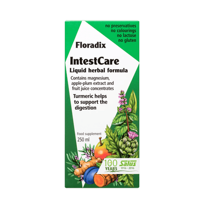 Vitamins IntestCare 250ml - Floradix - Food Supplement - Eco Natural Products