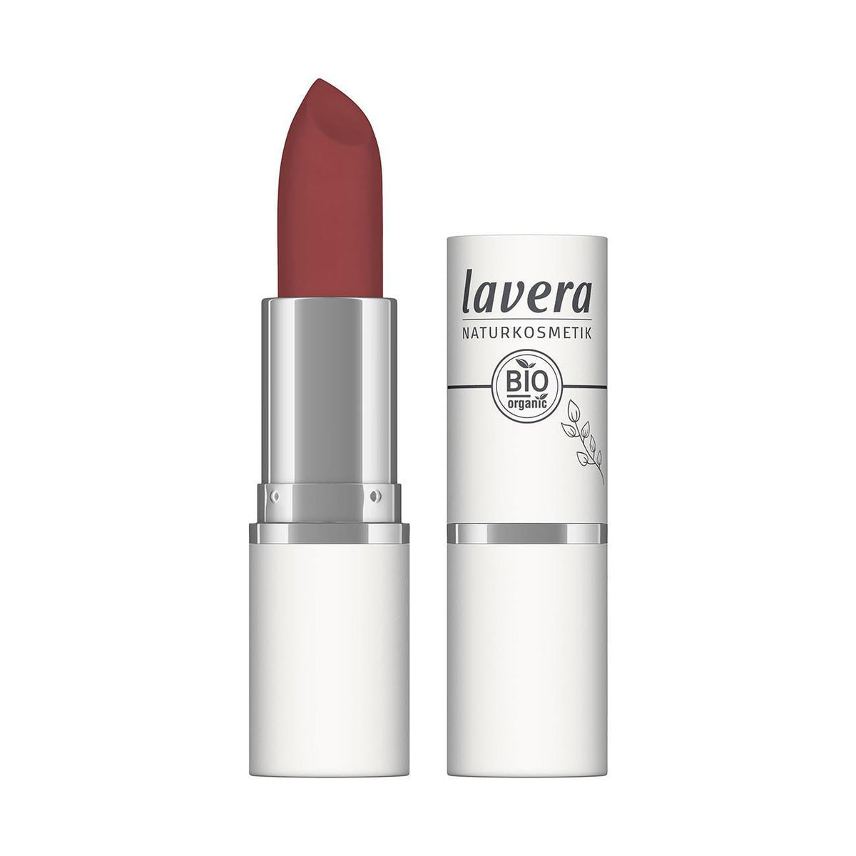 Vivid Red 04 Velvet Matt Lipstick 4.5g - Lavera - Lipstick - Eco Natural Products