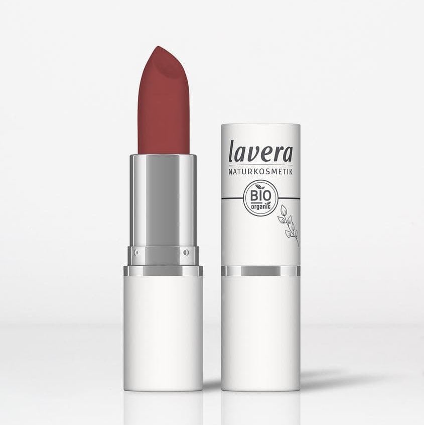 Vivid Red 04 Velvet Matt Lipstick 4.5g - Lavera - Lipstick - Eco Natural Products