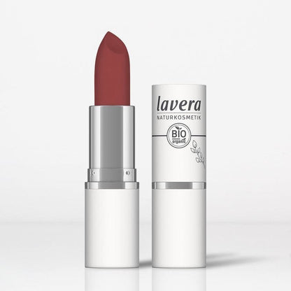 Vivid Red 04 Velvet Matt Lipstick 4.5g - Lavera - Lipstick - Eco Natural Products