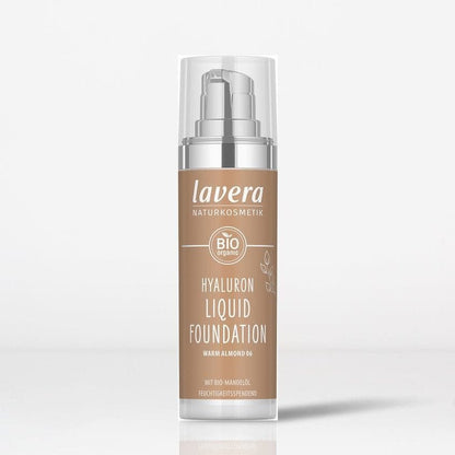 Warm Almond 06 Hyaluron Liquid Foundation SPF15 30ml - Lavera - Liquid foundation - Eco Natural Products