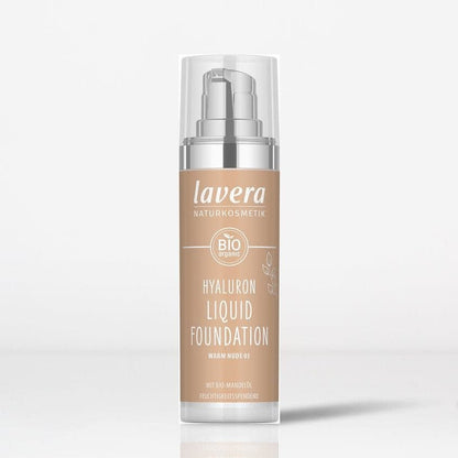 Warm Nude 03 Hyaluron Liquid Foundation SPF15 30ml - Lavera - Liquid foundation - Eco Natural Products
