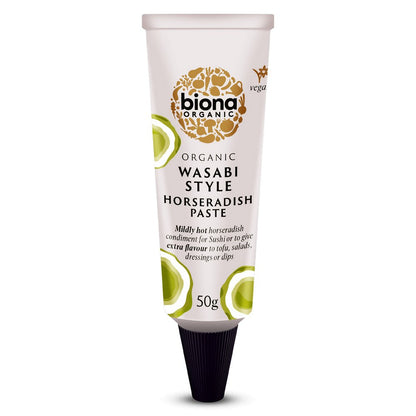 Wasabi Paste Organic 50g - Biona - Wasabi - Eco Natural Products