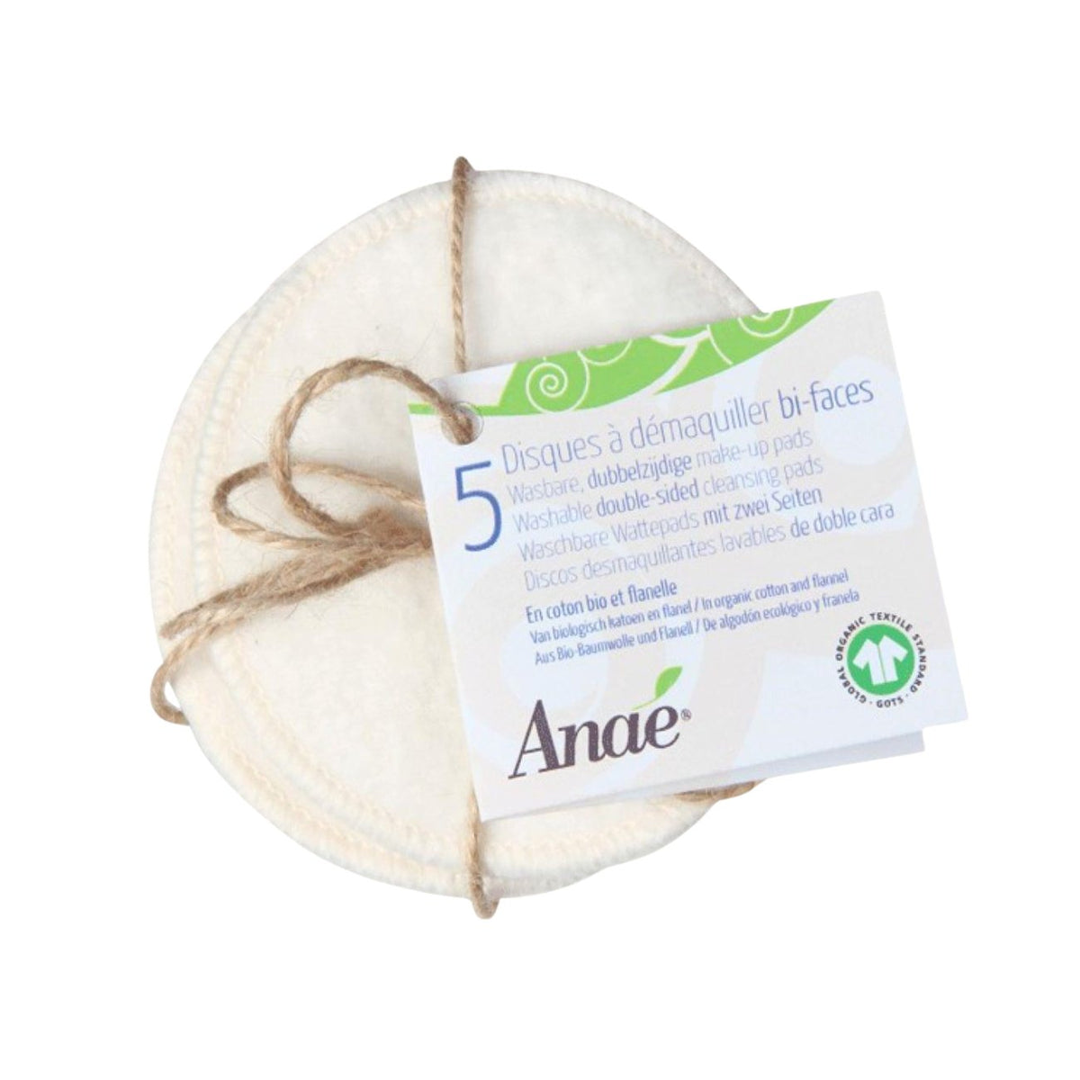 Washable Set of 5 - AnaÃ© - Eco Natural Products