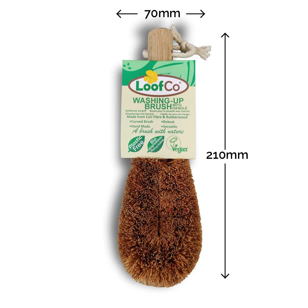 Washing - Up Brush with Handle - Eco Natural Products - LoofCo - Washing - Up Brush With Handle