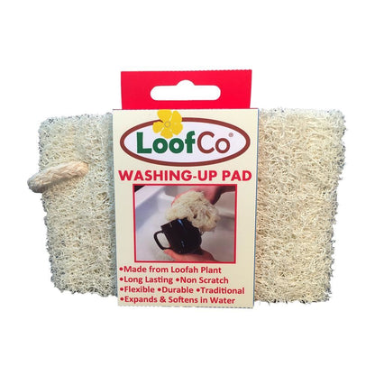 Washing - Up Pad Biodegradable and Plastic - free - LoofCo - Washing - Up Pads - Eco Natural Products