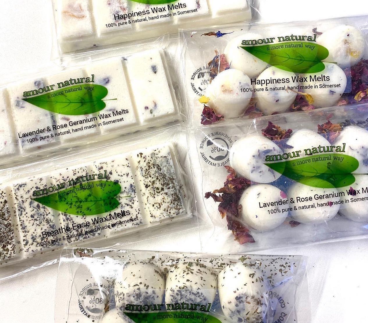 Wax Melt Bar Happiness Approx 45g - Amour Natural - Wax Melts - Eco Natural Products