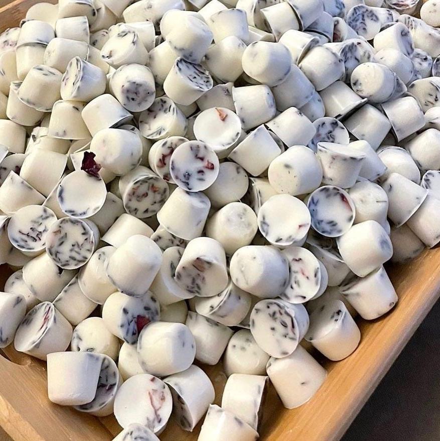 Wax Melt Pods Lavender and Rose Geranium Approx 45g - Amour Natural - Wax Melts - Eco Natural Products