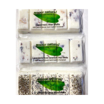 Wax Melts Bar Breathe Ease 45g - Amour Natural - Emulsifying Wax - Eco Natural Products