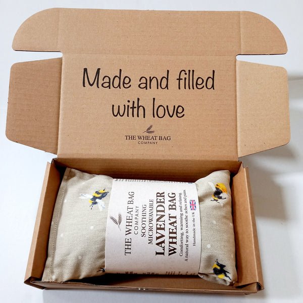 Wheat Bag Cotton Bee Unscented - The Wheat Bag Company - Cotton Bag - Eco Natural Products