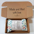 Wheat Bag Cotton Wildflower Blue Lavender - The Wheat Bag Company - Cotton Bag - Eco Natural Products