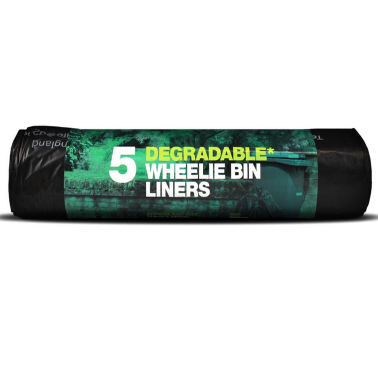 Wheelie Bin Liner 240 Ltr 5 Bags - D2w - Bag (Plastic) - Eco Natural Products
