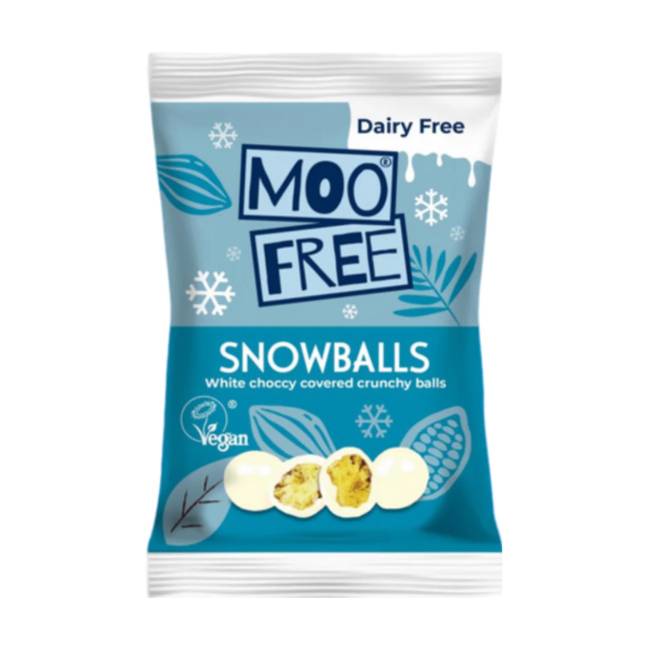 White Choccy Rocks Snowballs 35g [BLACK FRIDAY] - Eco Natural Products - Moo Free - Chocolate