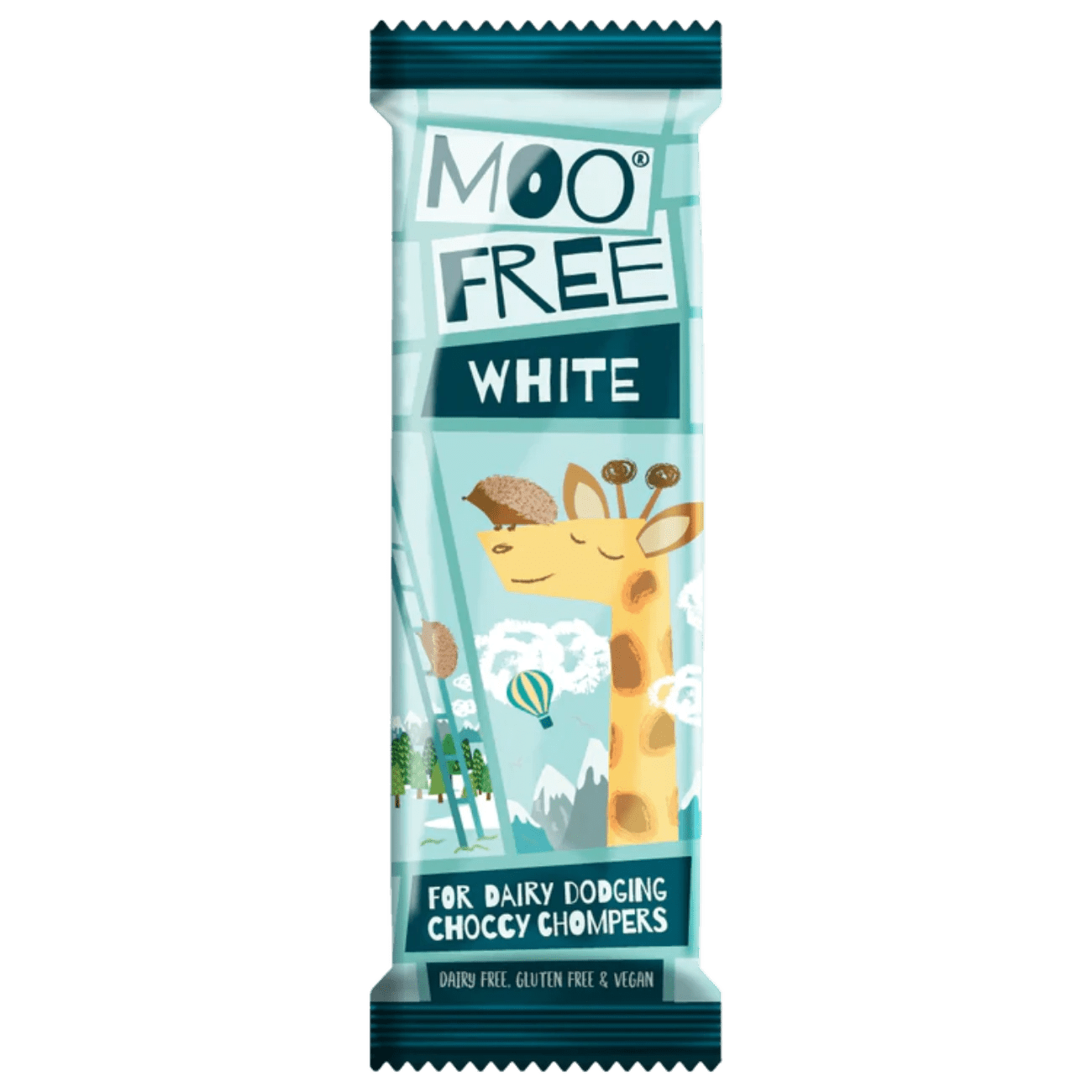 White Chocolate Dairy Free & Vegan Mini Bar 20g [BLACK FRIDAY] - Eco Natural Products - Moo Free - Chocolate